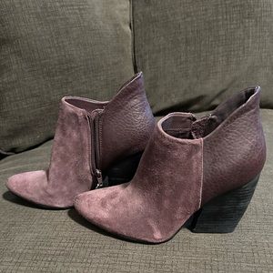 Crown Vintage Suede Ankle Boots